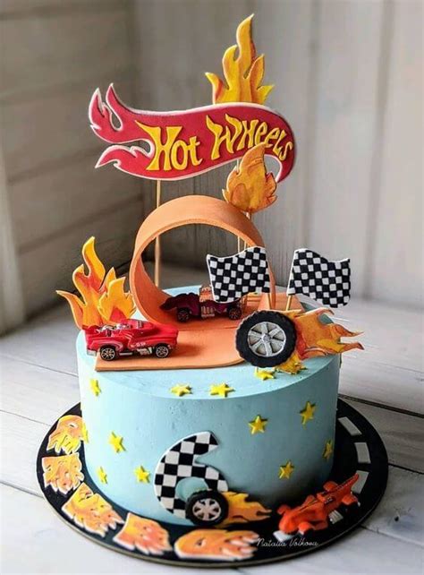 Bolo Hot Wheels Ideias Radicais Para Sua Festa Bolo Guaran