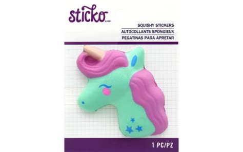 EK Sticko Sticker Squishy Unicorn 1 Kroger