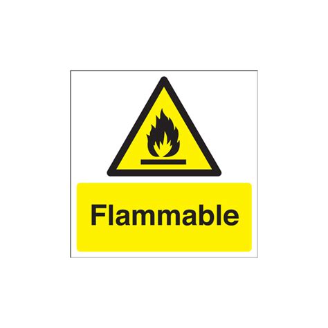 Flammable Signs Flammable Signage Warning Flammable Signs