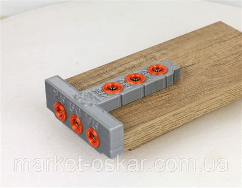 Кондуктор Т-образный под конфирмат и шкант 25-50-75мм х 5мм для ДСП ...