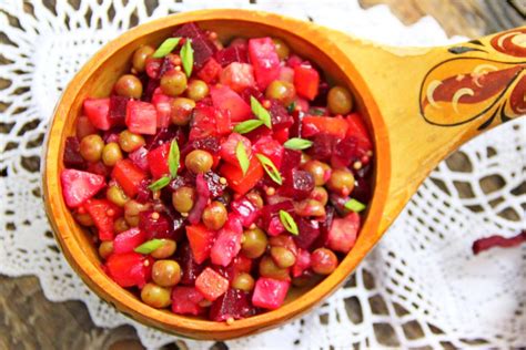 Винегрет без капусты со свежим огурцом: 10 фото в рецепте