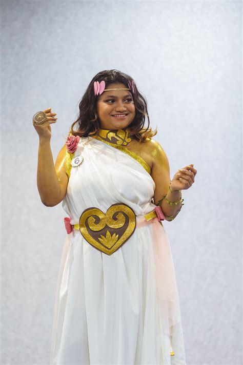 Cosplaying As Aphrodite From Immortals Fenyx Rising At Ubisoft Indian