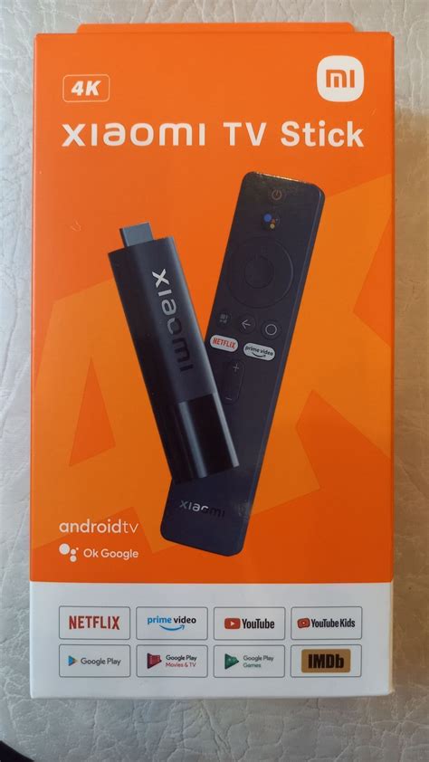 Медиаплеер Xiaomi Mi TV Stick 4K 8Гб PFJ4122EU — купить по низкой цене ...