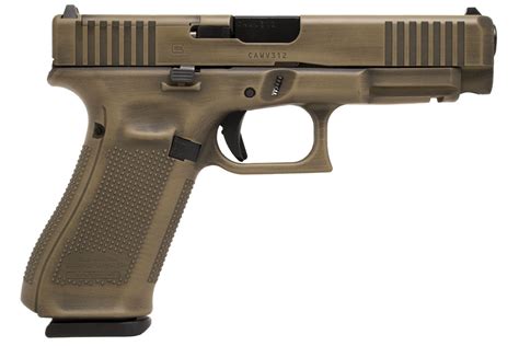 Shop Glock 47 Mos 9mm Optic Ready Pistol With Distressed Fde Finish For