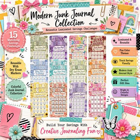 Cheap Junk Journal Tracker