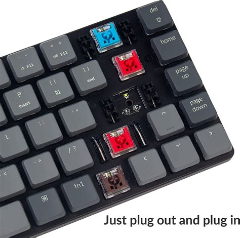Keychron K Ultra Slim Wireless Mechanical Keyboard Key Optical Low Profile Hot Swappable