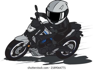 Fast Ride Naked Bike Motorcycle Stock Vector Royalty Free 2189064771 Shutterstock