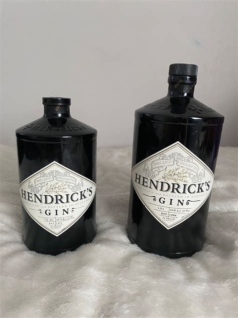 Hendricks Gin Bottle Empty - Etsy