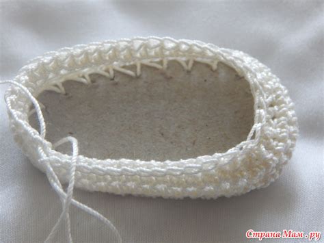 Туфельки крючком для куколки. - Гардероб для куклы - Страна Мам