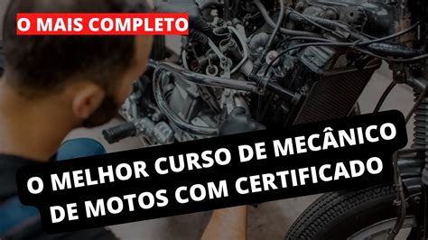 MECÂNICA DE MOTO - O CURSO MAIS COMPLETO DE MECÂNICA DE MOTOS DO BRASIL ...