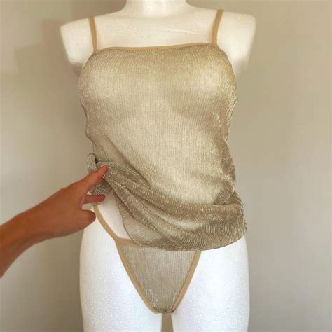 Sheer Transparent Lingerie Mature Etsy