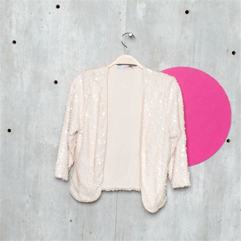 Casaquinho Nude Paet S Casaco Feminino Ifini Usado Enjoei