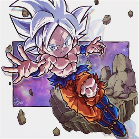 Artstation Goku Chibi Ultra Instinct NBKomputer