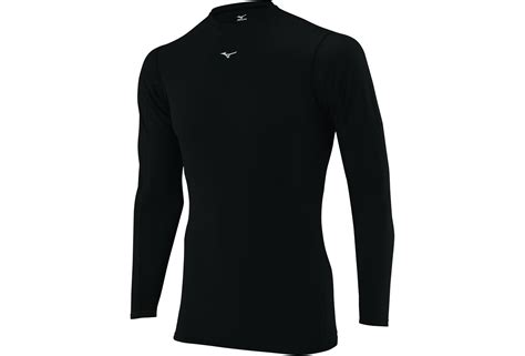 mizuno camiseta manga larga breath thermo mid weight crew en promocion