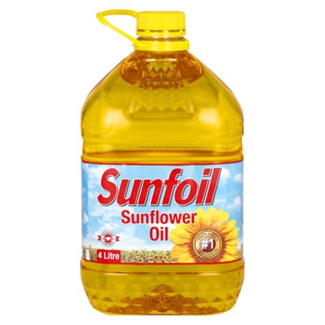 Sunfoil Sunflower Oil 4lt Superb Hyper