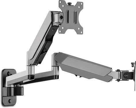 Suporte De Parede Monitor - AVLT Suporte de parede para monitor duplo de 33.0 cm-81.3 cm serve para ...