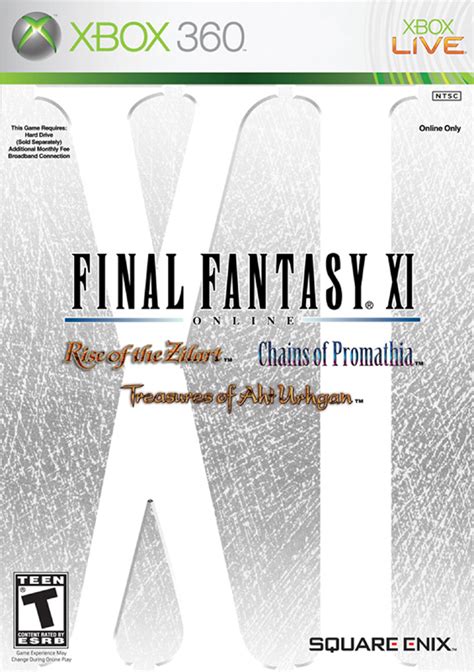 Final Fantasy Xi Xbox 360 Game