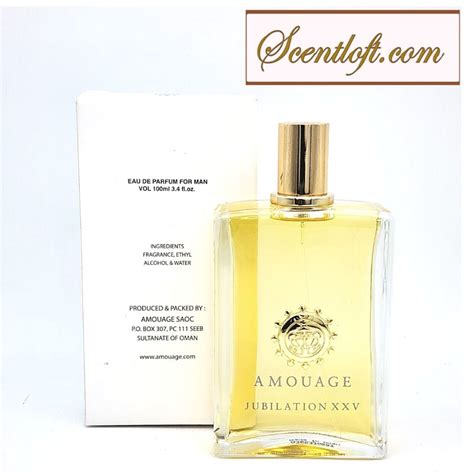 Amouage Jubilation Xxv Man Edp 100ml Tester Bottle Beauty And Personal