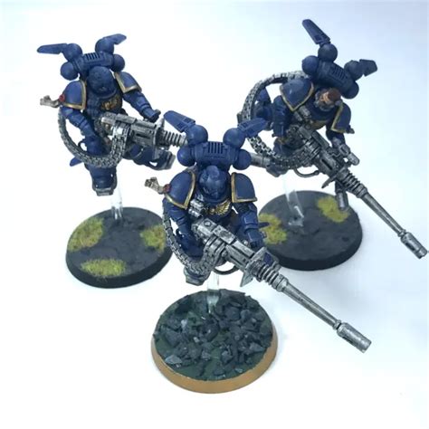 Space Marine Primaris Vanguard Suppressor Squad Painted Warhammer