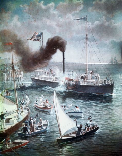 Robert Fultons Steamboat Clermont
