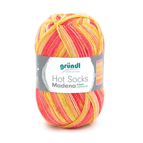 Gr Ndl Wolle Hot Socks Madena Fach G Sunrise Kaufen Globus Baumarkt