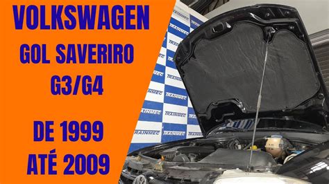 Forro Capô Volkswagen Gol Saveiro Voyage G3 e G4 Manta Térmica