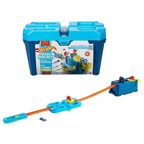Pista Hot WHeels Caixa De Choques Extremos Track E Builder Unlimited Mattel GVG Shopee