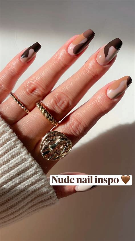 Nude nail inspo Manicura de uñas Manicura Uñas elegantes y sencillas