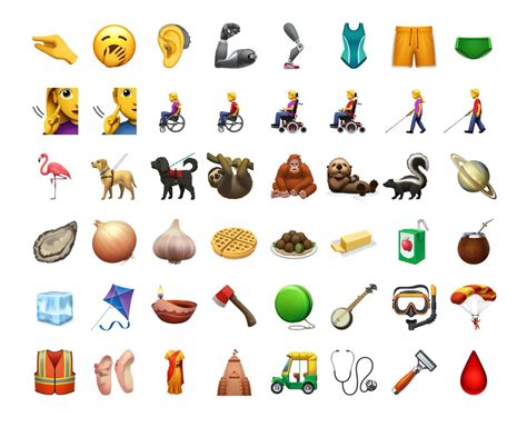 All New Ios 145 Emojis First Look New Emojis In Ios 132 New