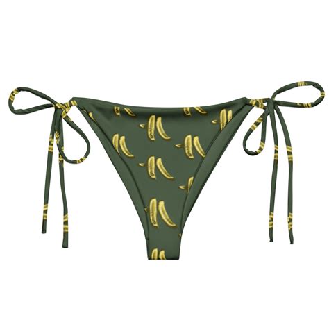 Recycled String Bikini Bottom Jewel Xs Green Artofit