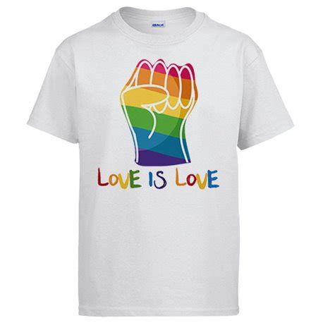Camiseta Orgullo Gay Lgtbi Love Is Love Stampats