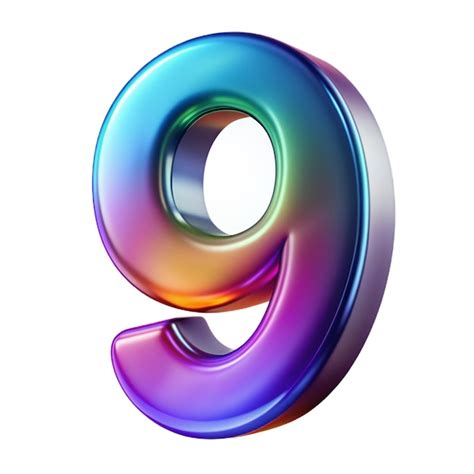 premium photo    number logo   logo   design