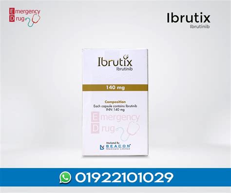 ibrutix ibrutinib  mg  tablets trusted choice  lymphoma