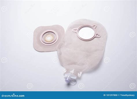 Urostomy Pouch And Wafer Which Works With A Stoma For Urine Evacuation