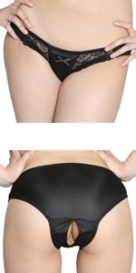 Amazon Lingerie Collection オープンクロッチパンティ O 004 パール付き chu U chu チューチュ レディースセクシーショーツ