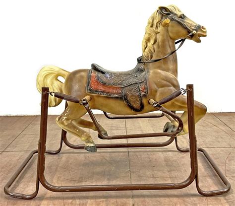 Lot Vintage Wonder Horse Rocking Horse