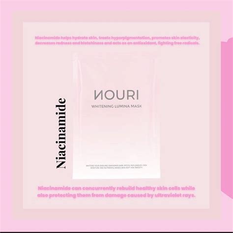 NOURI Whitening Lumina Mask 14 Beauty Personal Care Face Face