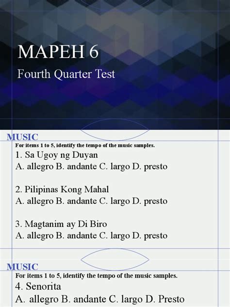 Mapeh Quarter 4 Pdf Over The Counter Drug Tempo