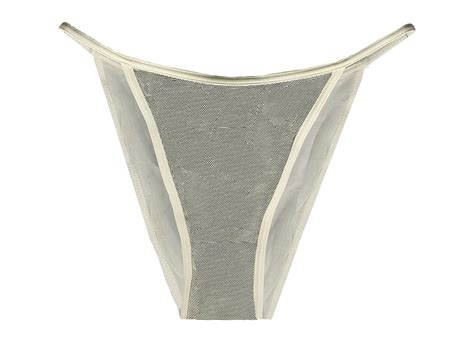 Vintage S White Sheer Thong Bikini Set With Padded Underwire Bra Top Deadstock Etsy