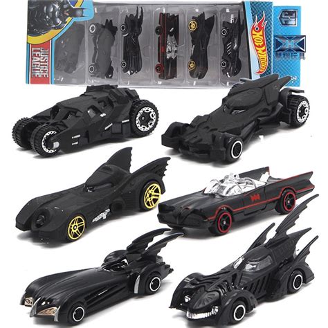 HOT WHEELS Peças Conjunto De Carrinhos Dc Comics Batman Batmobile cast Coleção De