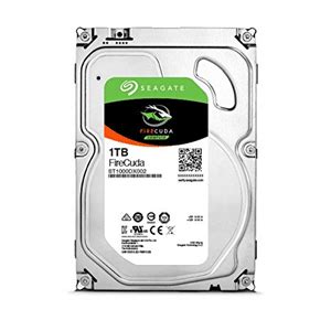 Seagate ST1000DX002 1TB FireCuda 3.5Inch SATA 6Gb/s 7200-RPM 64 Cache ...