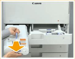 Замена контейнера для отходов тонера