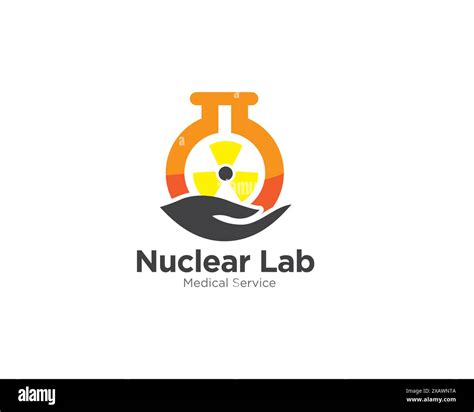 Nuclear Lab And Care Health Service Logo Designs For Medical Research