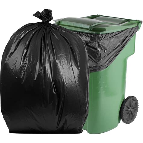 100 Gallon Black Trash Bags Extra Large Black Trash Bags Plasticmill