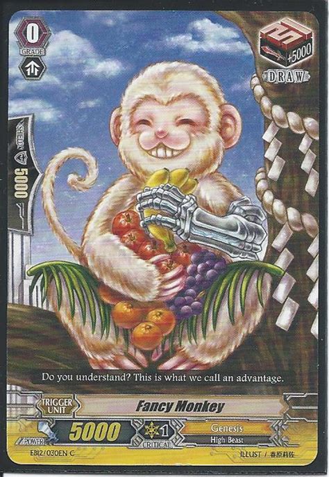 EB12/030 Fancy Monkey – Common (C) - Cardfight!! Vanguard | Trading ...