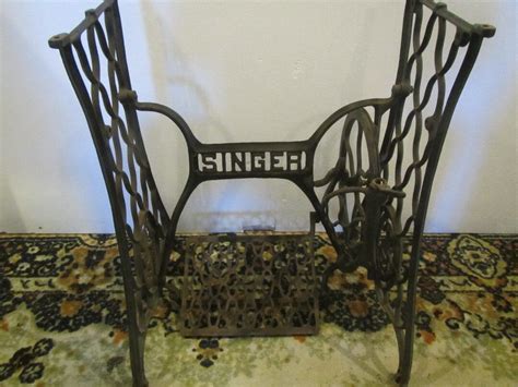 Antique Singer Treadle Sewing Machine Base Industrial Table Base