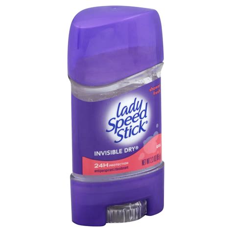 Lady Speed Stick Antiperspirant + Deodorant, Gel, Shower Fresh, 2.3 oz ...