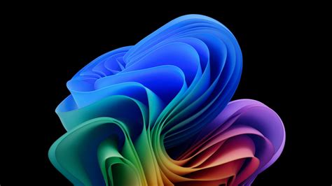 Windows 11 Copilot+ AMOLED 8K Wallpaper