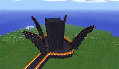 My Rendition Of Sauron S Tower Minecraft Project