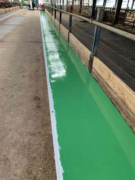 Tough Epoxy Coating For Feed Passages And Troughs Antel